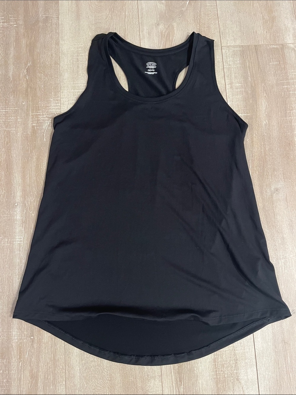 Athletic Works Black Racerback Tank Top